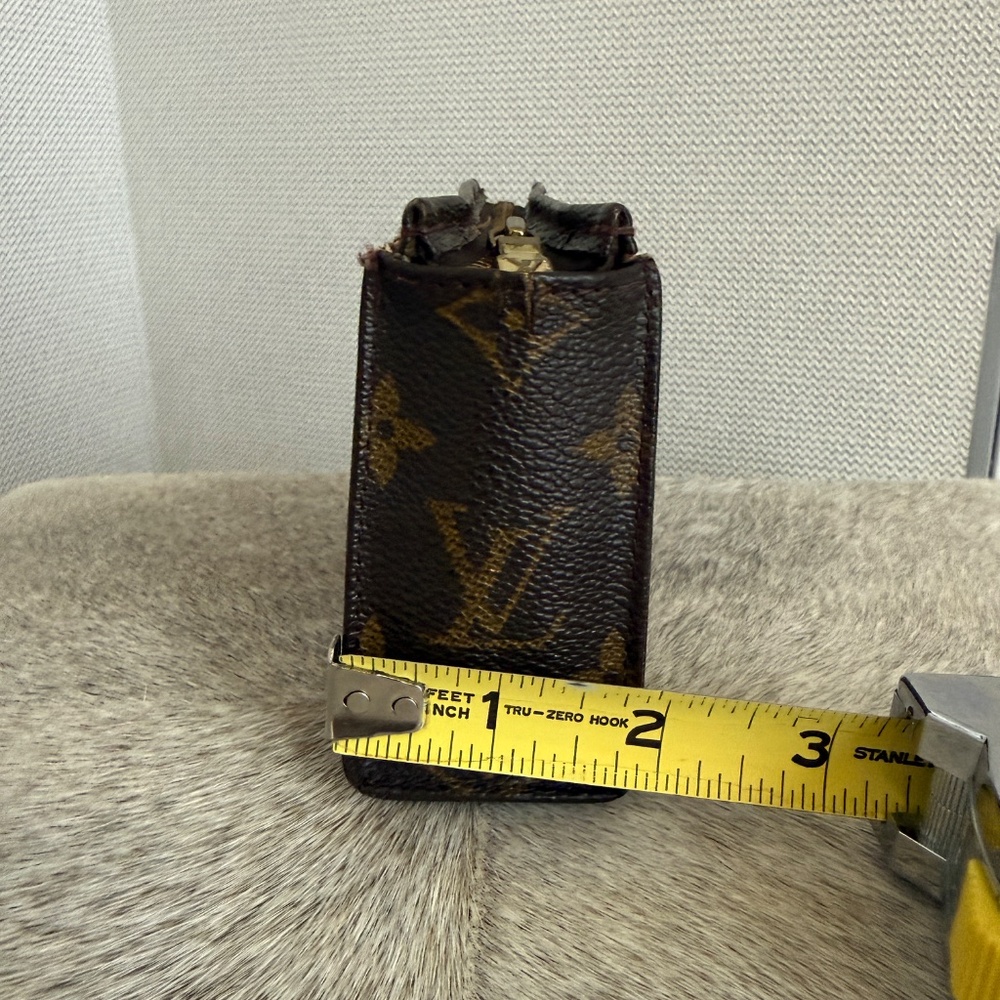 LV LOUIS VUITTON MONOGRAM POUCH POCHETTE MAKEUP TOILETRY 15 - Picture 6 of 14
